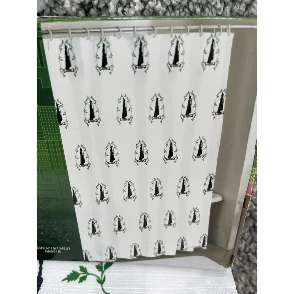 Wicked Shower Curtain 72x72 The Musical Elphaba Fabric Universal Bathroom New